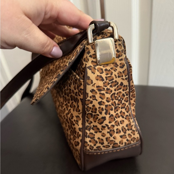 Vintage Leopard Print Liz Claiborne Purse - Picture 5 of 10